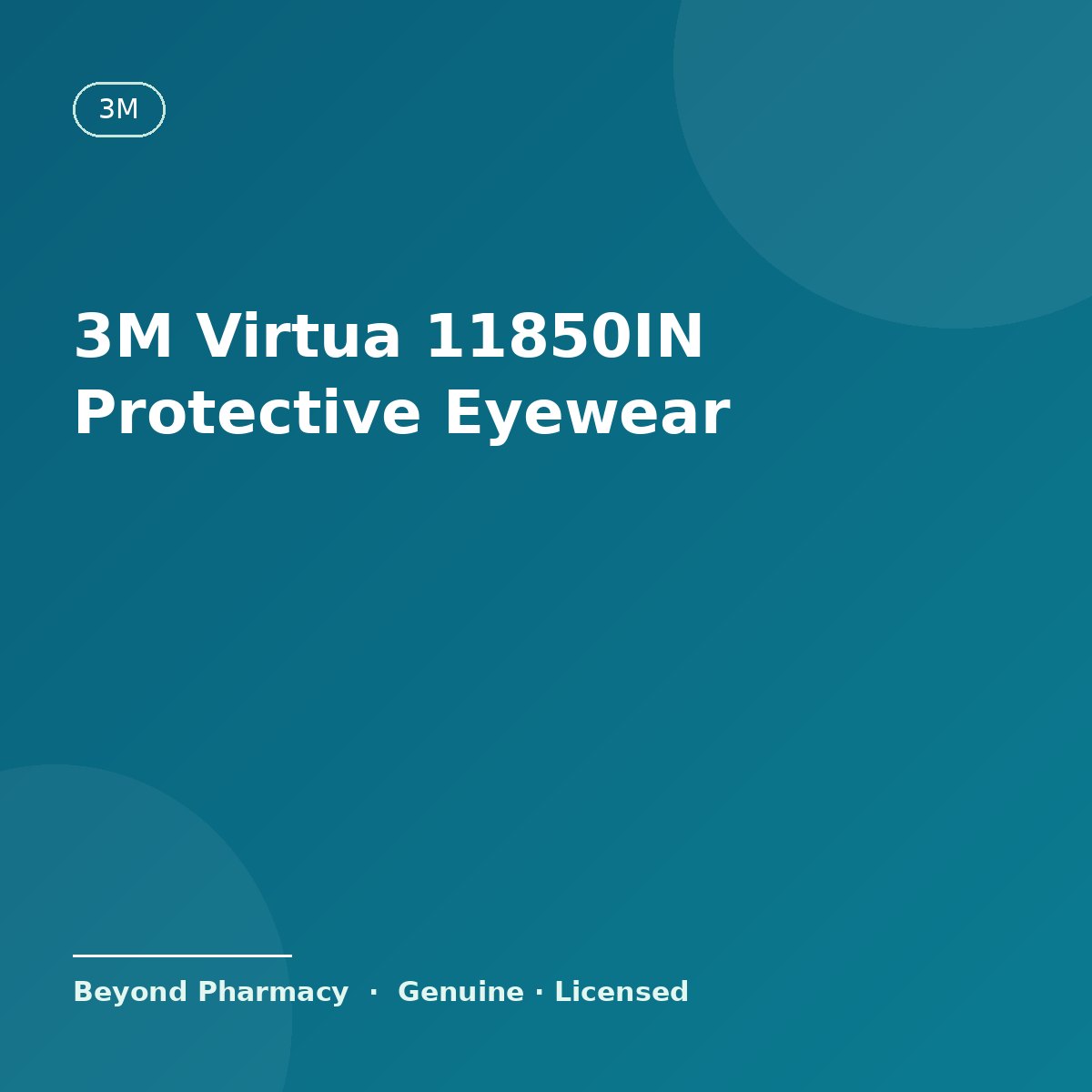 3M Virtua 11850IN Protective Eyewear – 3M medical product
