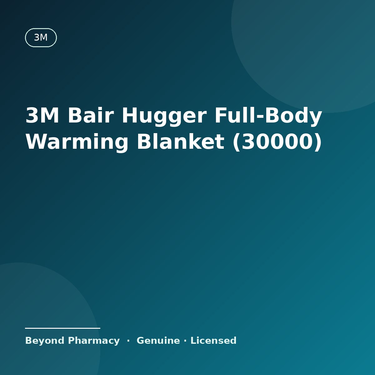 3M Bair Hugger Full-Body Forced-Air Warming Blanket (30000) – 3M medical product