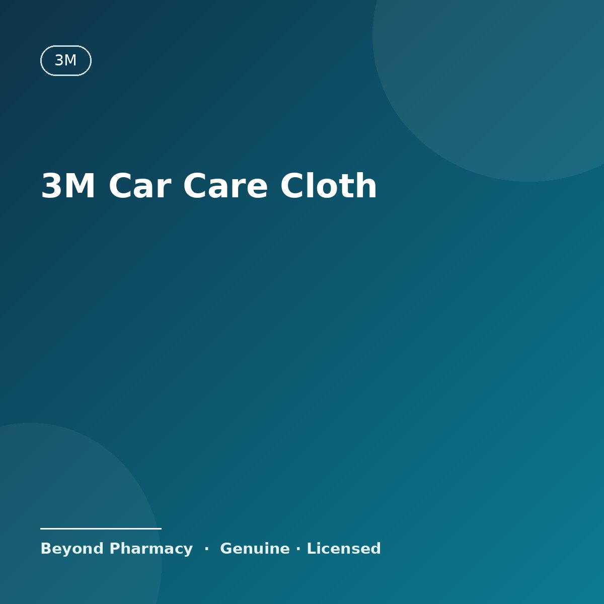 3M Car Care Cloth – 3M