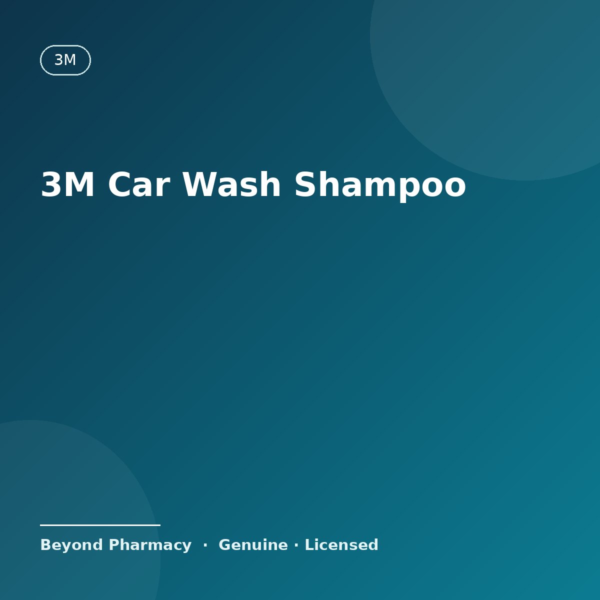3M Car Wash Shampoo – 3M