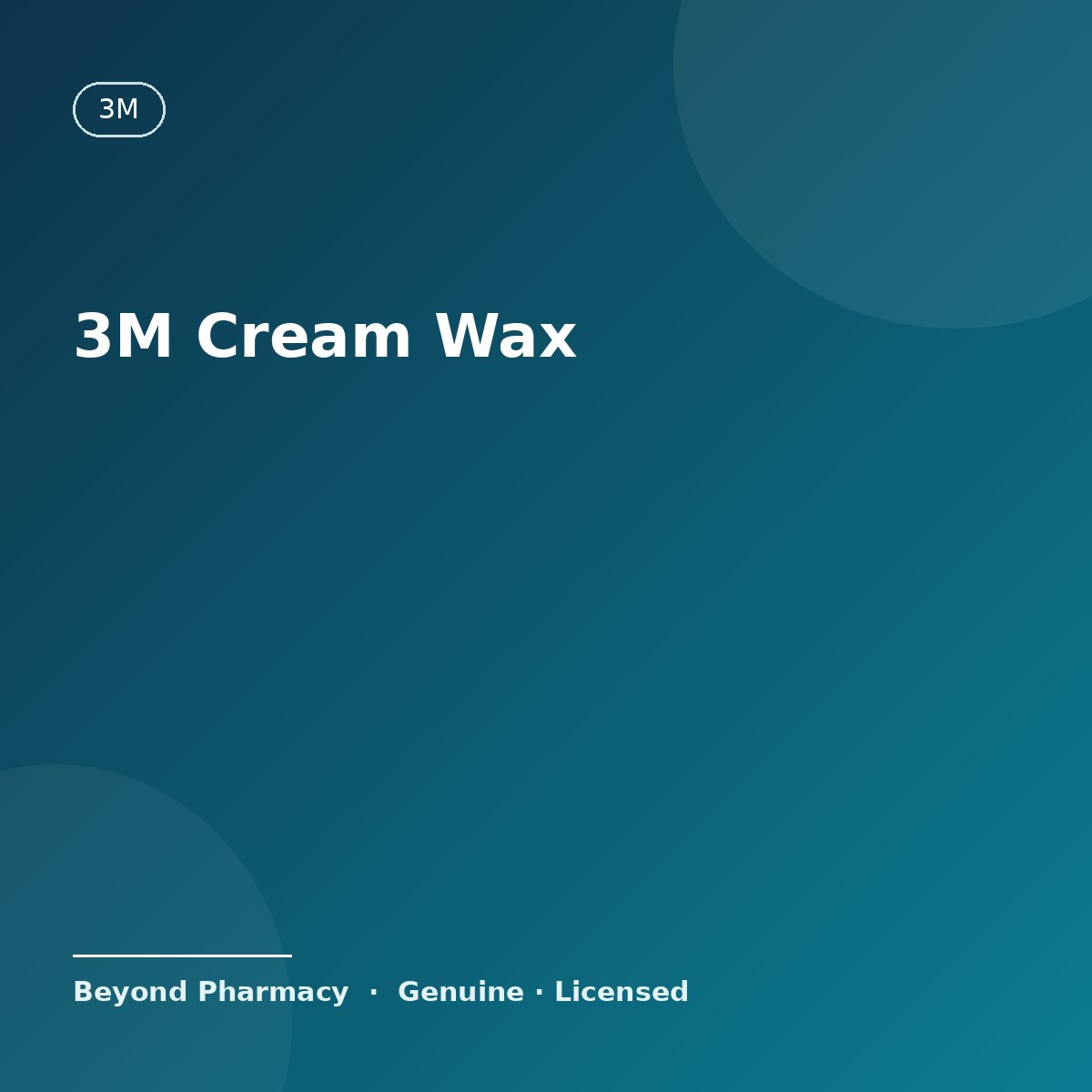 3M Cream Wax – 3M