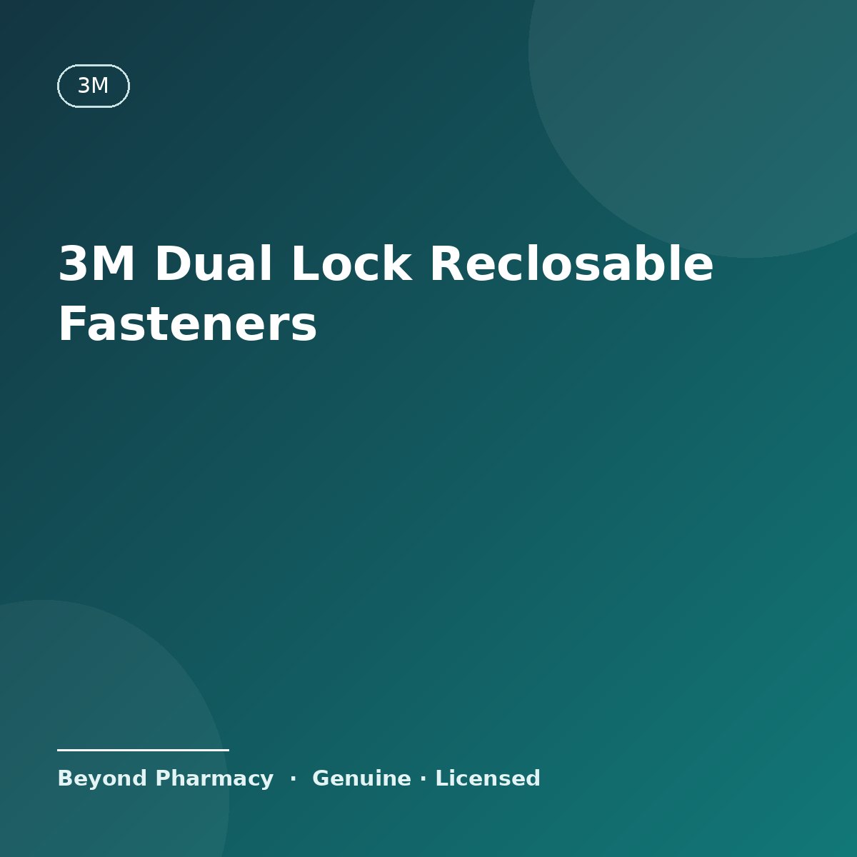3M Dual Lock Reclosable Fasteners – 3M