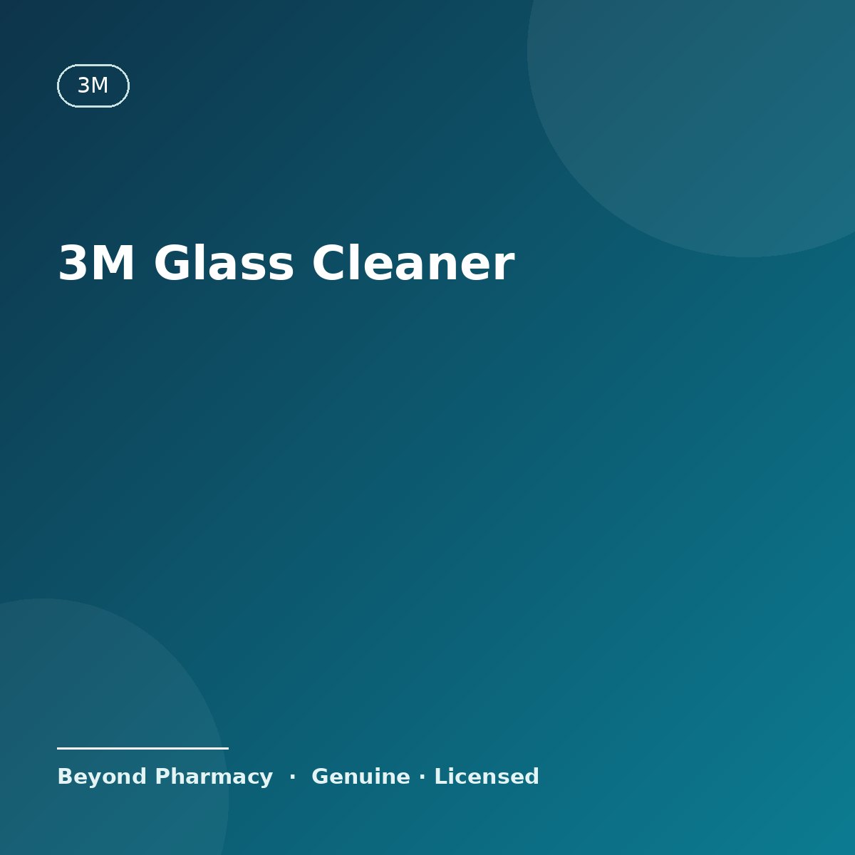 3M Glass Cleaner – 3M