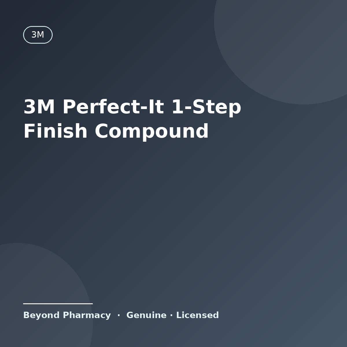 3M Perfect-It 1-Step Finish Compound – 3M