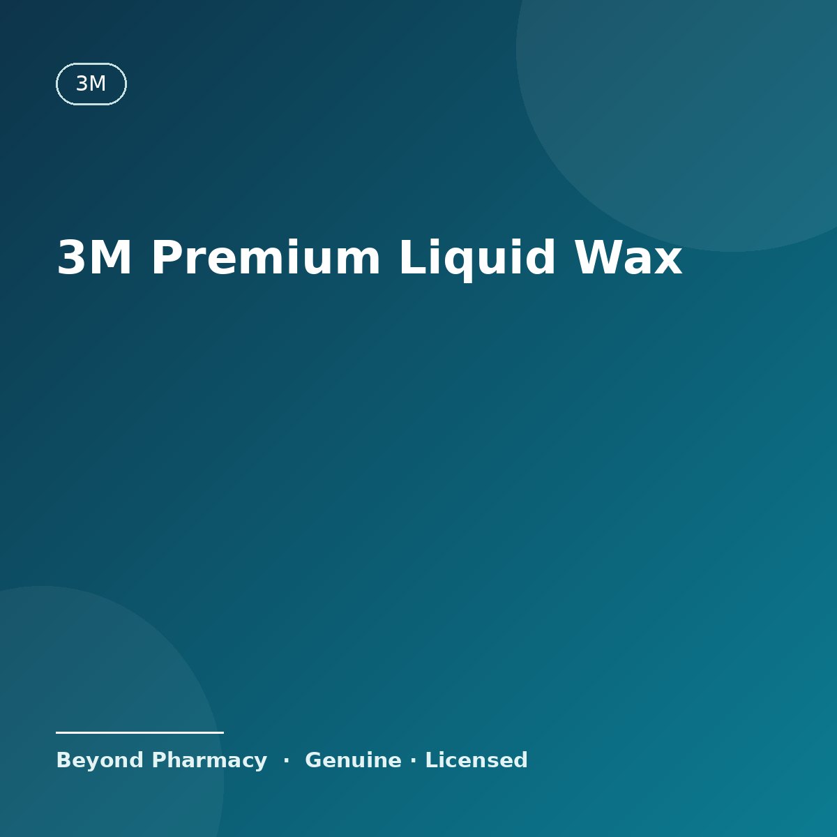 3M Premium Liquid Wax – 3M