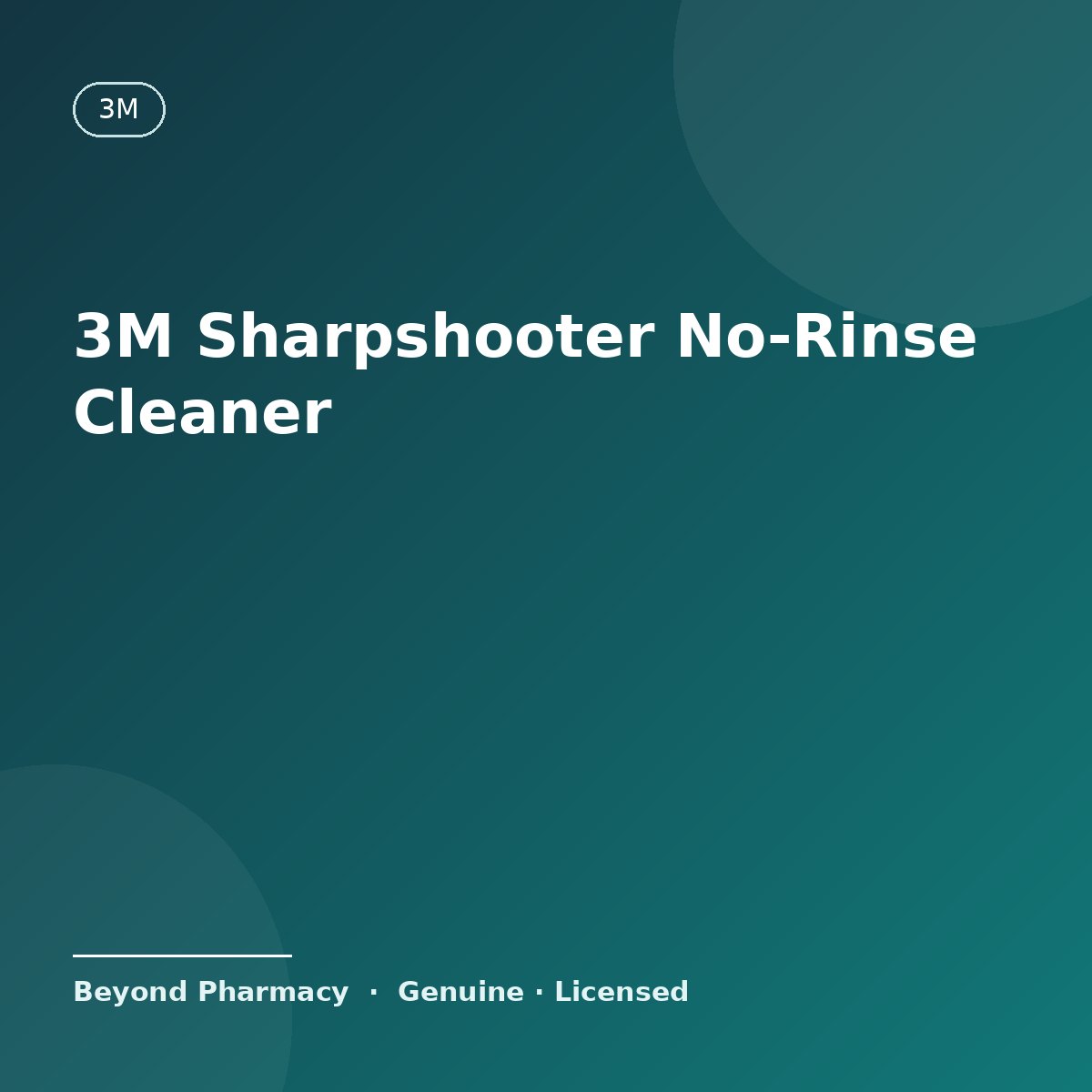 3M Sharpshooter No-Rinse Cleaner – 3M