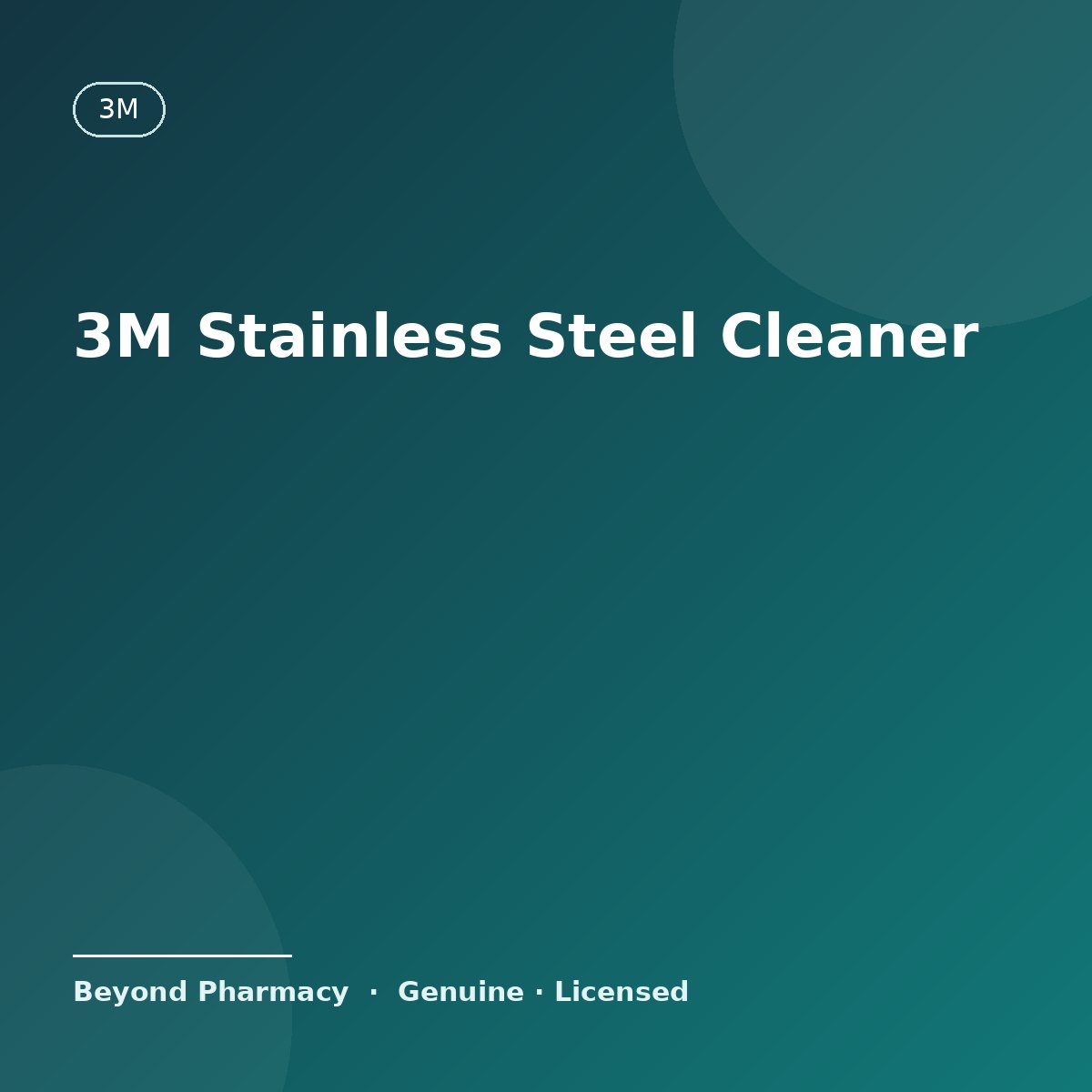 3M Stainless Steel Cleaner – 3M
