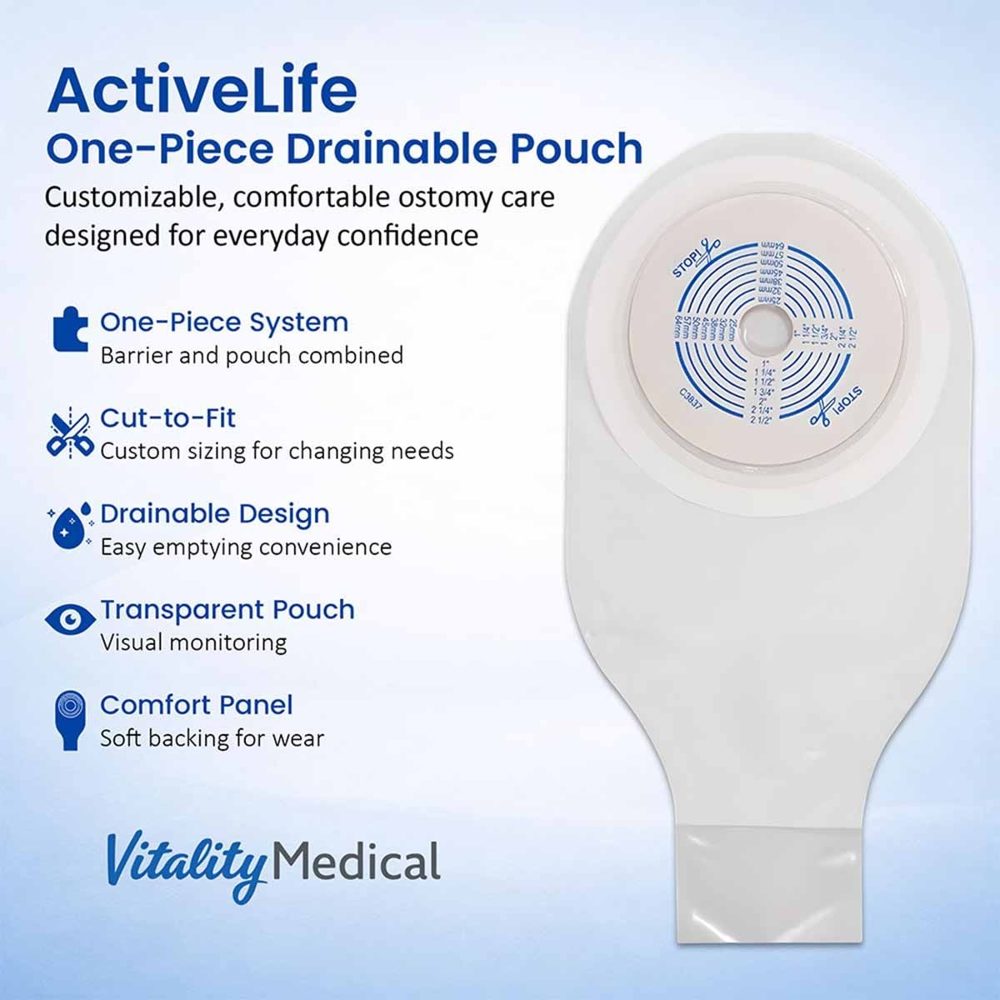 ConvaTec ActiveLife Drainable Pouch (022771) view 6