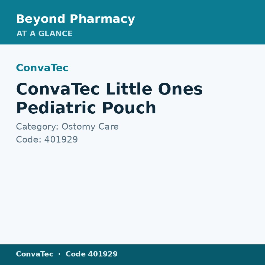 ConvaTec Little Ones Pediatric Pouch view 5