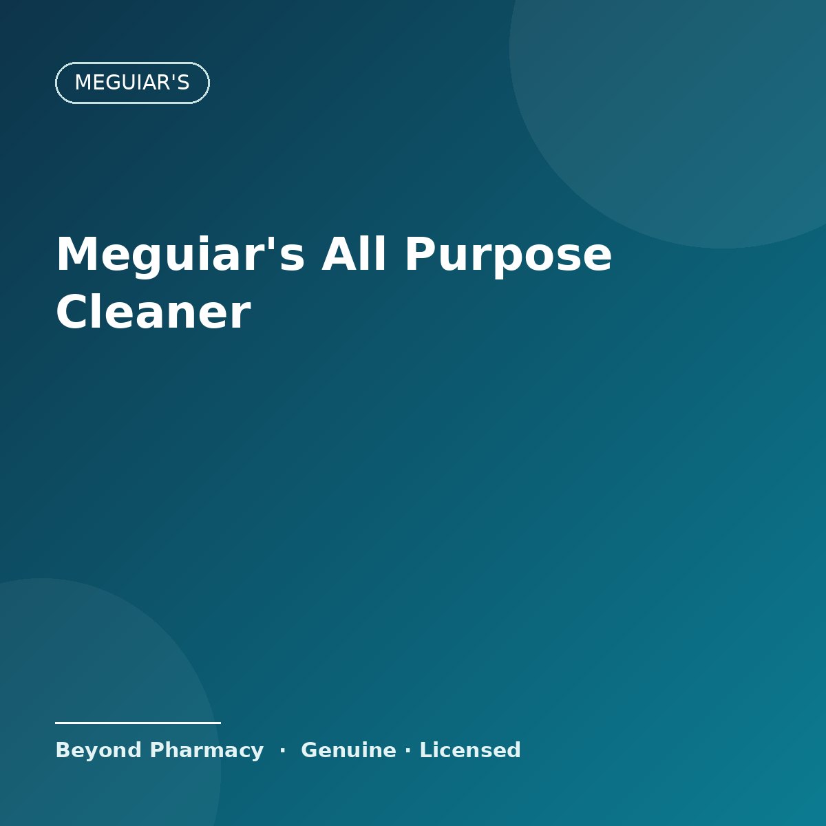 Meguiar's All Purpose Cleaner – Meguiar's