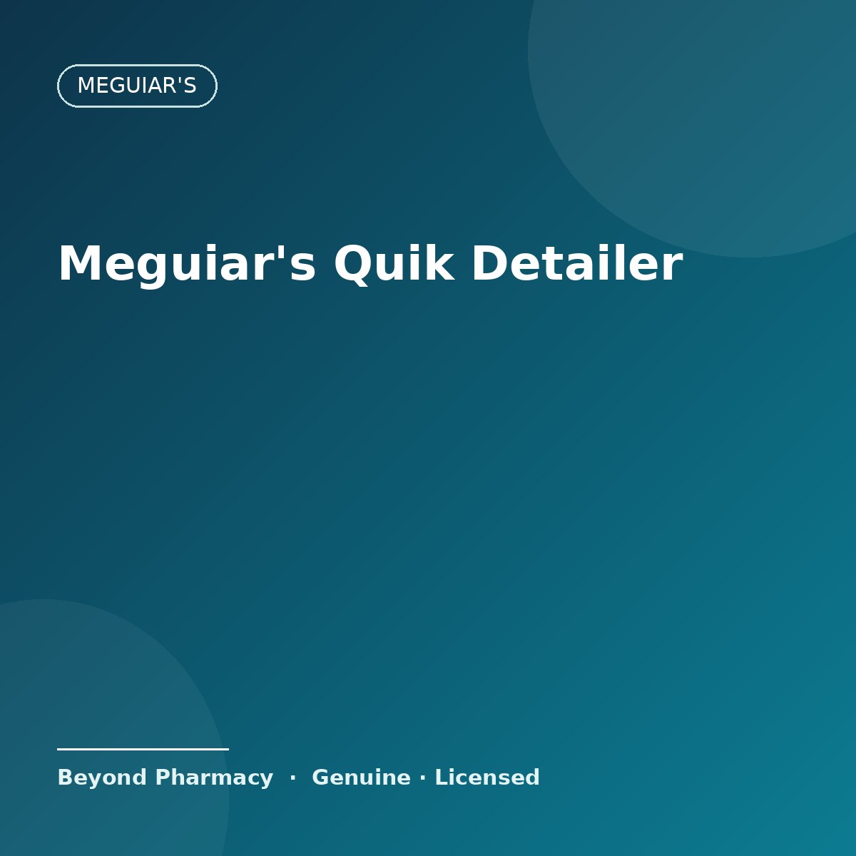 Meguiar's Quik Detailer – Meguiar's