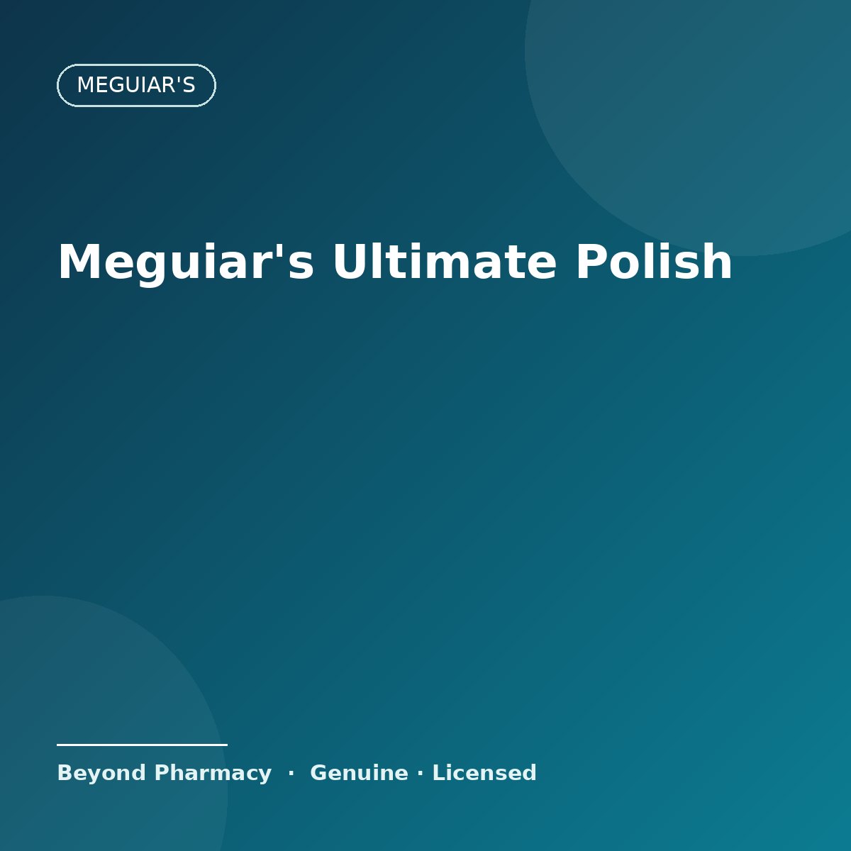 Meguiar's Ultimate Polish – Meguiar's
