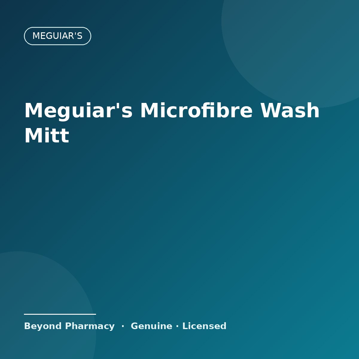 Meguiar's Microfibre Wash Mitt – Meguiar's