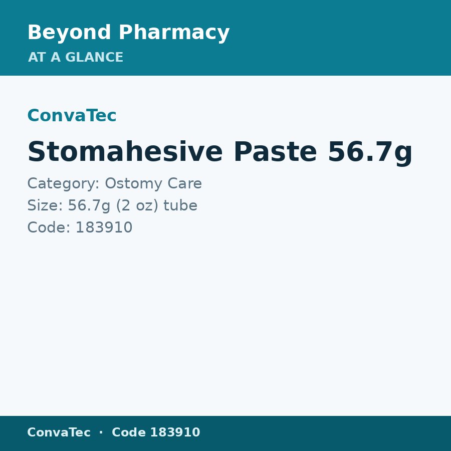 Stomahesive Paste 56.7g view 5