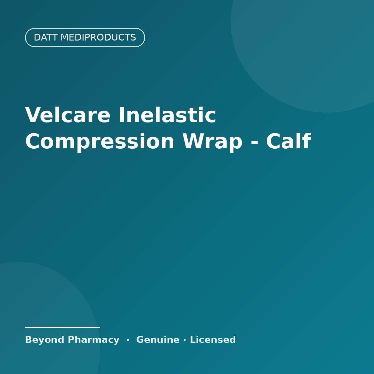 Datt Mediproducts Velcare Inelastic Compression Wrap – Calf (20–50 mmHg) – Datt Mediproducts medical product