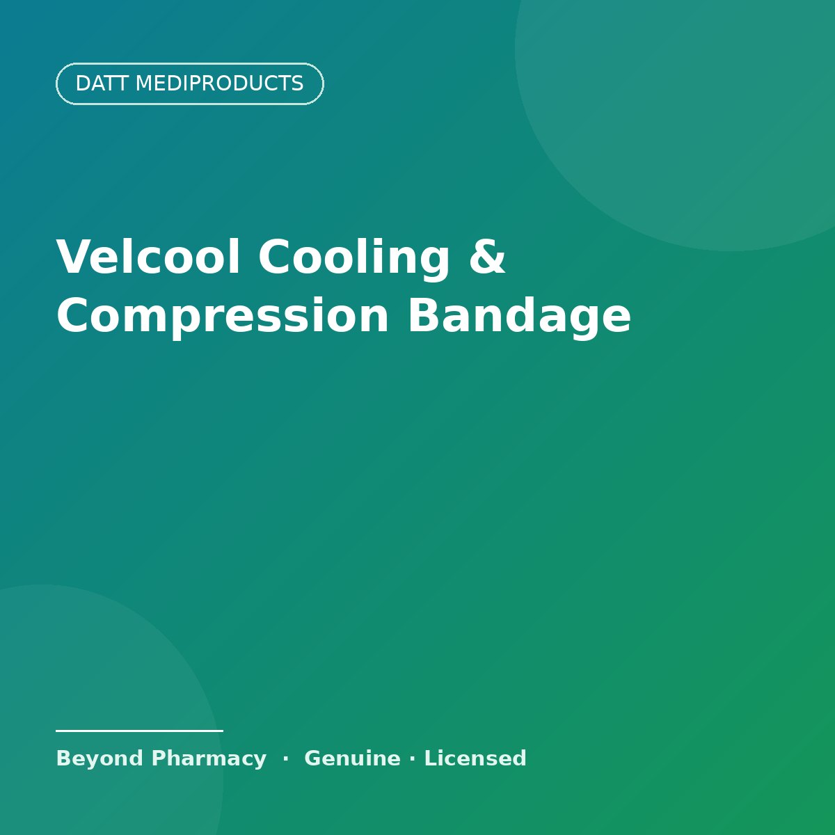 Datt Mediproducts Velcool Cooling & Compression Bandage – Datt Mediproducts
