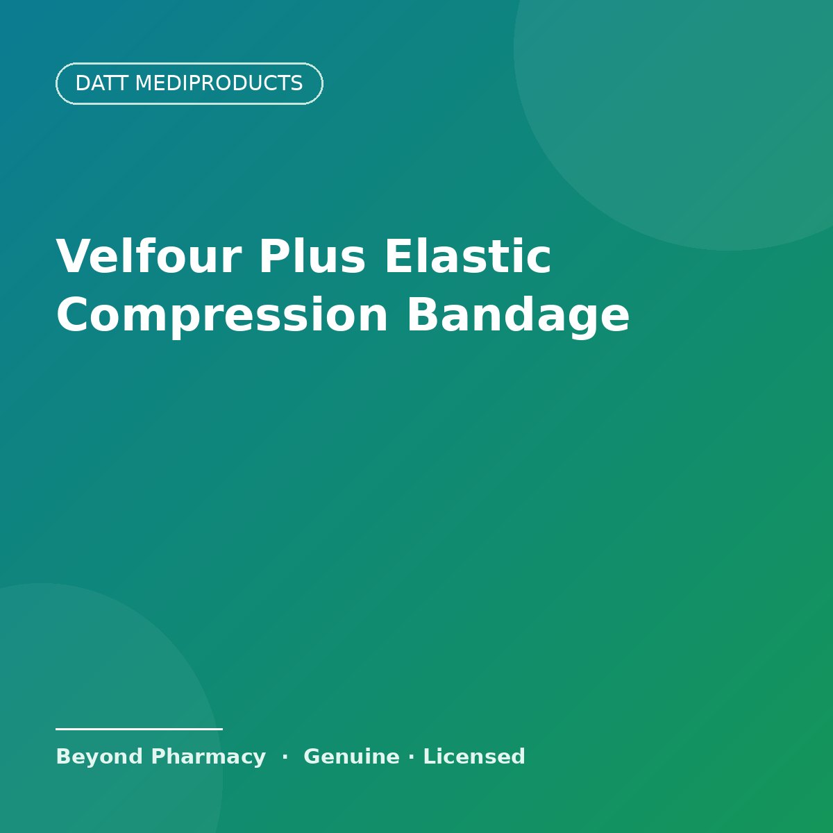 Datt Mediproducts Velfour Plus Elastic Compression Bandage (Type 3c) – Datt Mediproducts medical product