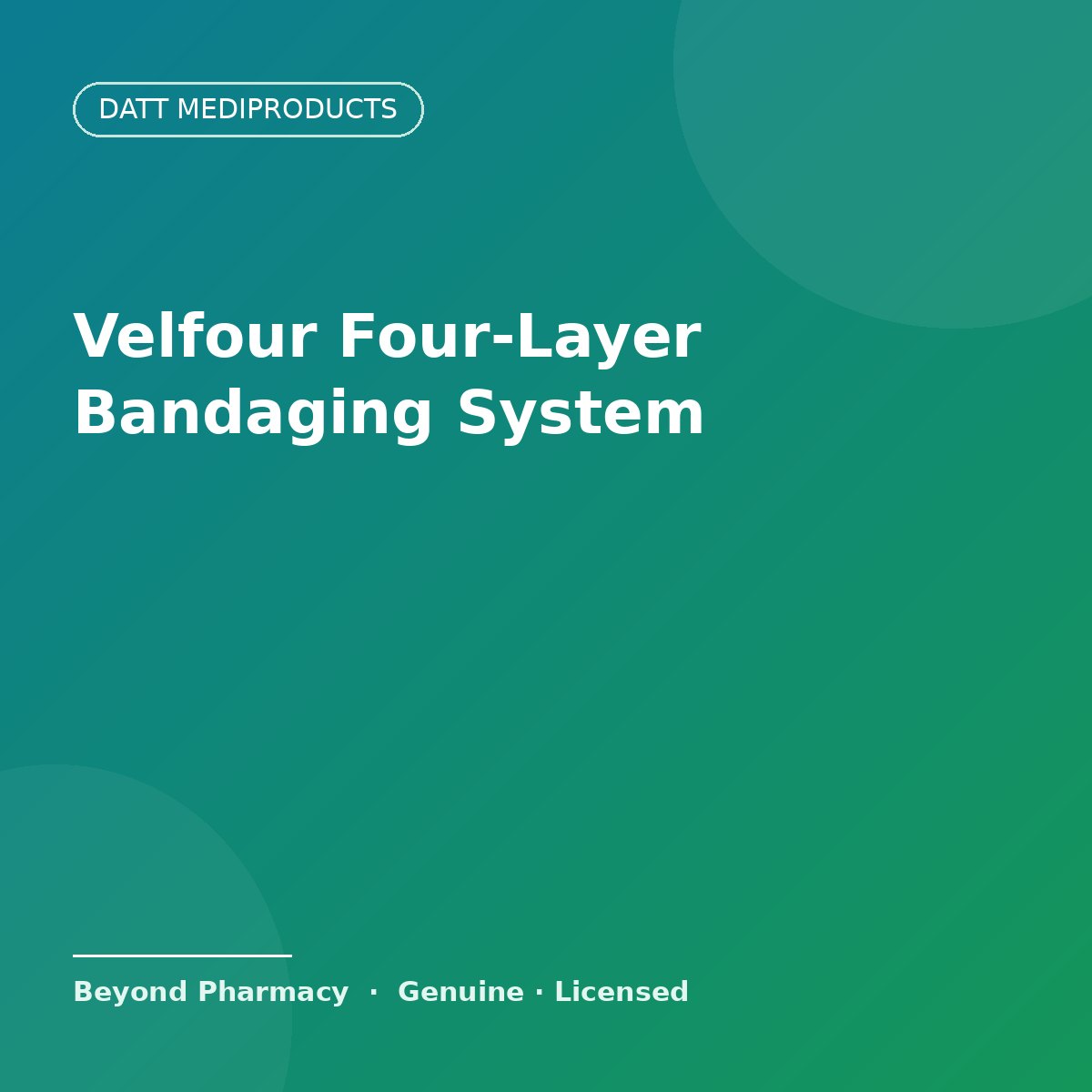 Datt Mediproducts Velfour Four-Layer Bandaging System – Datt Mediproducts medical product
