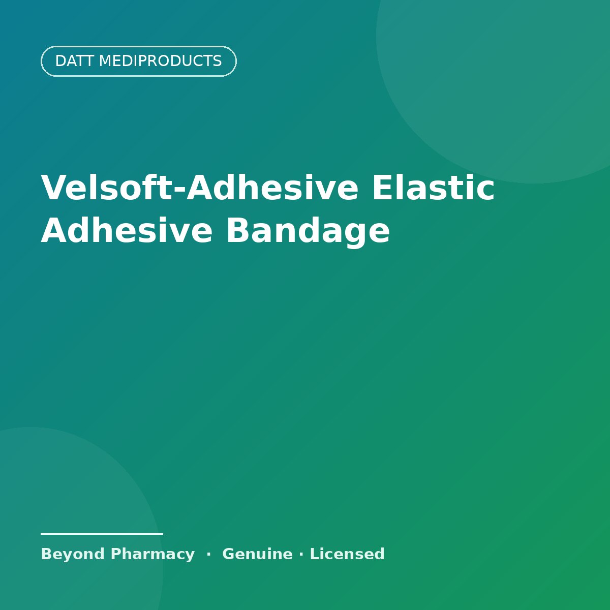 Datt Mediproducts Velsoft-Adhesive Elastic Adhesive Bandage – Datt Mediproducts medical product